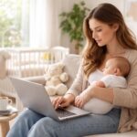 découvrez comment lancer une activité digitale pendant la maternité pour concilier vie professionnelle et personnelle tout en profitant de cette période unique.