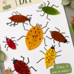 Décoration automnale DIY avec des feuilles et des citrouilles