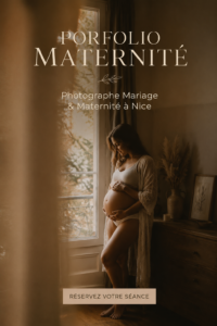 Un portfolio maternité avec des photos professionnelles à Nice.