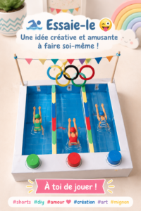 Une table avec divers matériaux et outils pour des projets DIY créatifs.
