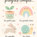 Image illustrant l'idée que chaque progrès compte dans le parcours personnel.