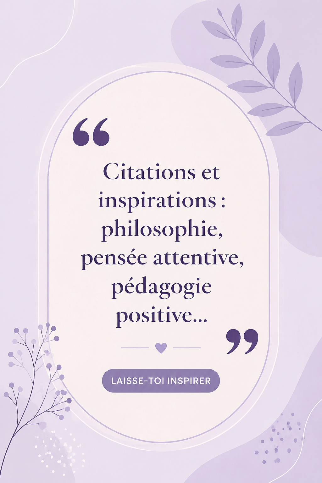 Un collage de citations inspirantes sur fond pastel