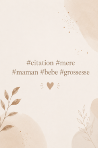 Citations inspirantes pour les mamans, sur fond lumineux