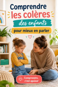 Un parent et un enfant discutent calmement des émotions après une colère