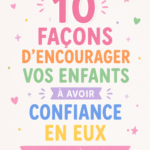 Illustration d'enfants jouant ensemble, illustrant le développement de la confiance en soi.