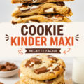 Recette de cookies Kinder Maxi délicieux et faciles à réaliser