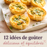 Délicieux goûters équilibrés présentés sur une table pour la rentrée