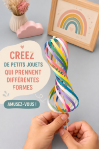 Des enfants jouant avec des petits jouets modulables