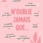 Un carnet ouvert avec une citation inspirante, représentant des conseils précieux à ne pas oublier.