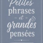 Une collection de citations inspirantes sur fond apaisant.