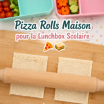 Pizza rolls maison dorés et savoureux, prêts à être dégustés.