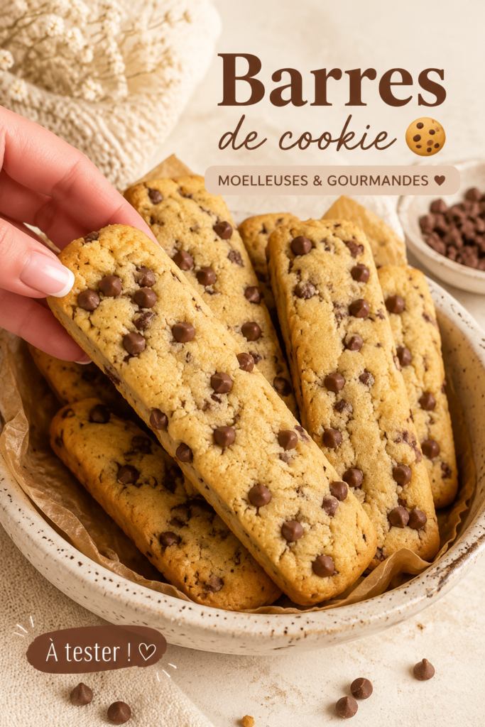 Une délicieuse assiette de barres de cookies maison fraîchement préparées.