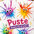 Enfants s'amusant à créer avec des yeux mobiles sur leurs œuvres d'art