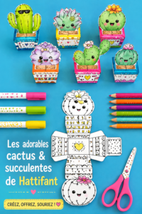 Des cactus colorés et des succulentes dans un pot, parfaits pour une décoration intérieure.