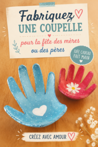 Coupelle artisanale colorée faite main, idéale pour la fête des mères.