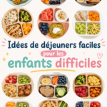 Déjeuner coloré et appétissant pour un tout-petit, composé de légumes et de pâtes.