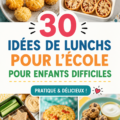 Bento avec des déjeuners colorés pour enfants difficiles, incluant des fruits et légumes.