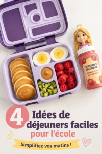 Idées de lunchs sains et amusants pour enfants