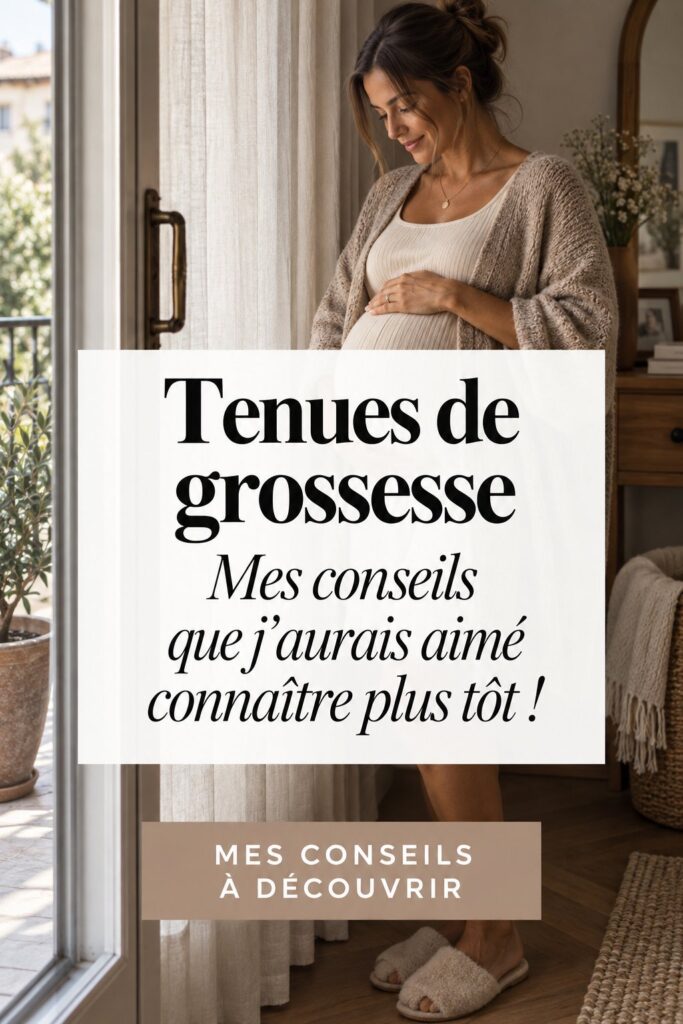 Conseils de mode pour futures mamans avec des tenues élégantes et confortables
