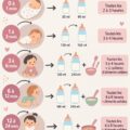 Une mère donnant un biberon à son nouveau-né, représentant un moment de tendresse et de nutrition.
