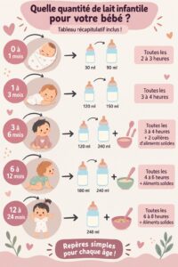 Une mère donnant un biberon à son nouveau-né, représentant un moment de tendresse et de nutrition.