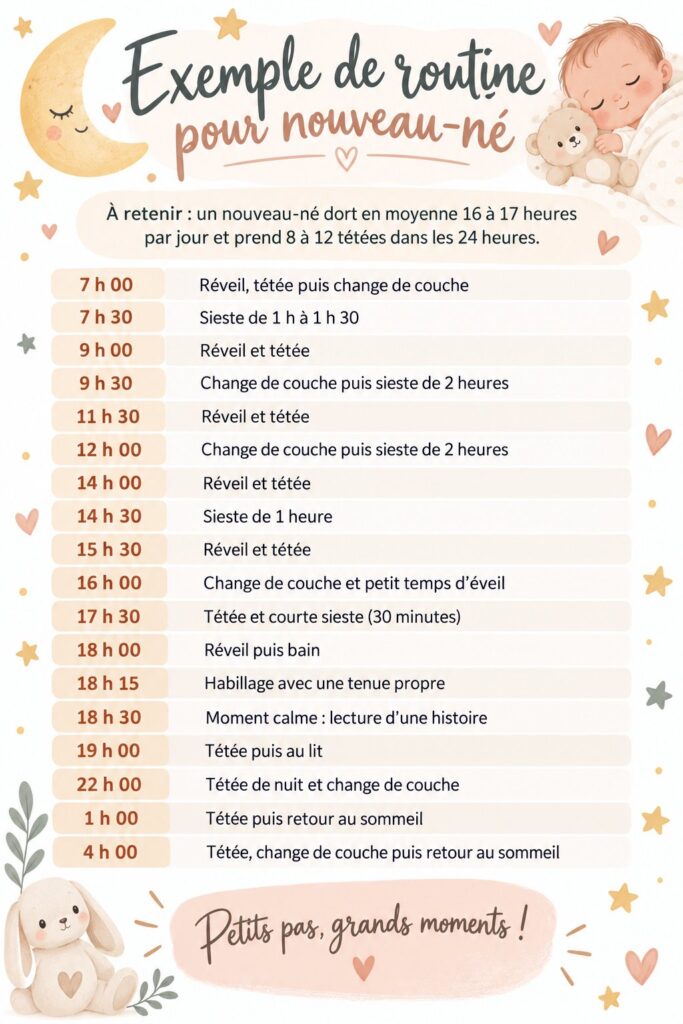 Une maman berçant son nouveau-né avec tendresse