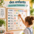 Tableau des responsabilités coloré et attractif pour enfants