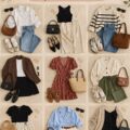 Une collection stylée de tenues du quotidien adaptées aux mamans modernes.