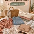 Maman stylée portant une tenue confortable et tendance pour mamans.